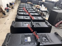 HDL 50-A 4K Double Enceinte de Ligne Array Active 3 Voies de 12 Pouces, Système Sonore Motorisé pour DJ, Audio Professionnel, Haut-parleurs d'Extérieur
