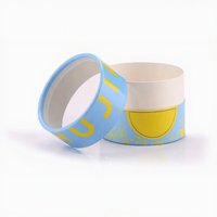 Emballage cadeau en tube de papier personnalisé pour Noël avec design de Noël imprimé, vente en gros directe d'usine, estampage à chaud du logo OEM ODM
