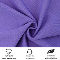 Tissu de haute qualité (60% coton, 38% polyester, 2% spandex)-Teinture confortable et réactive.