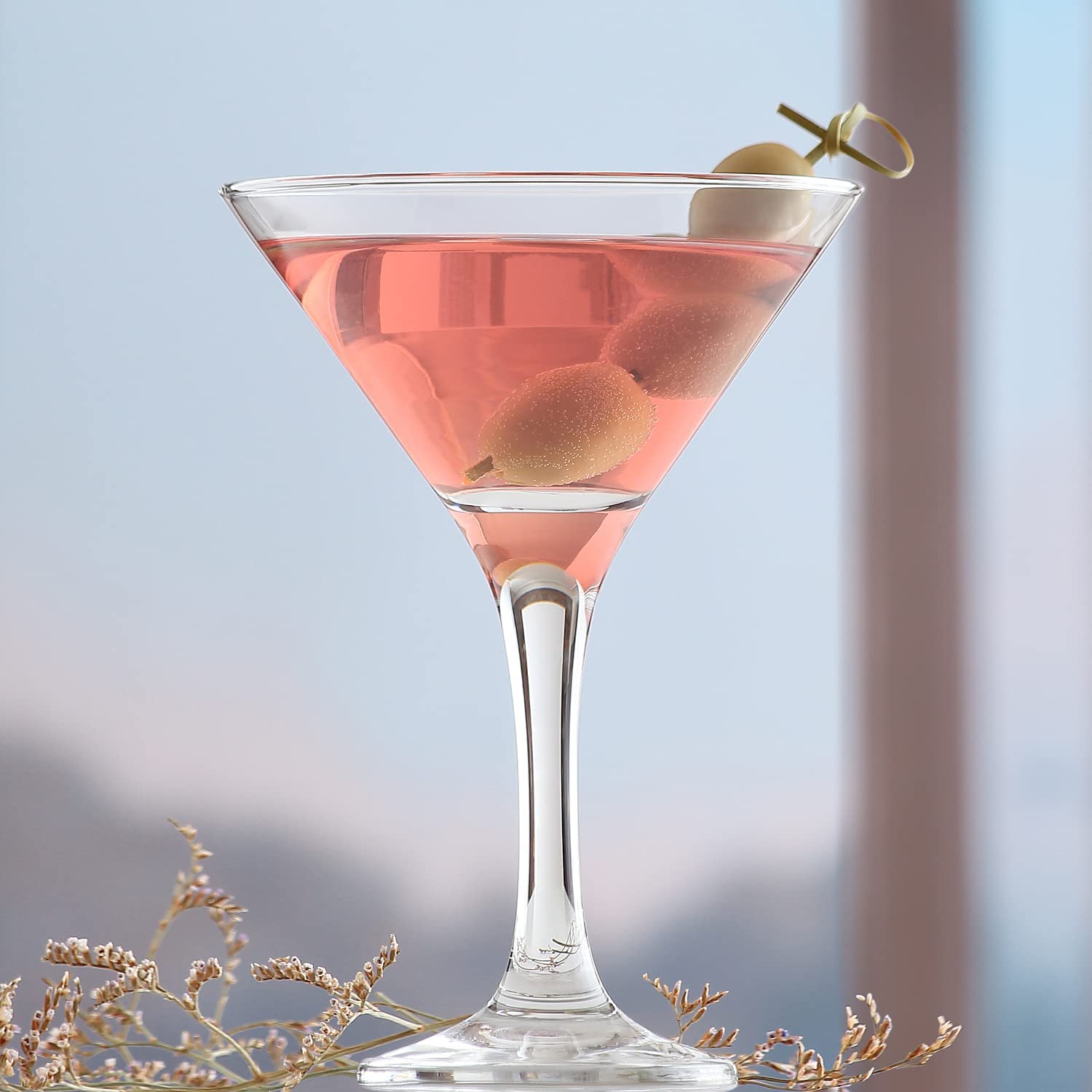 Martini Glasses Martini Cocktail Glass 6 Oz Cosmopolitan Glasses for Elegant Cocktails Classic Cocktail Glass