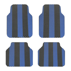 Tapis de sol de voiture personnalisés en PVC de luxe, ensemble complet de tapis de sol de voiture avec épaisseur et motif personnalisables, accessoires intérieurs haut de gamme - Product Image 2