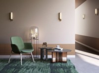 Chaise de salle à manger rembourrée en PU SITSTAR GREEN GUARD EN 16139 pour cafétéria, restaurant, bureau, salle de pause, espace de travail professionnel