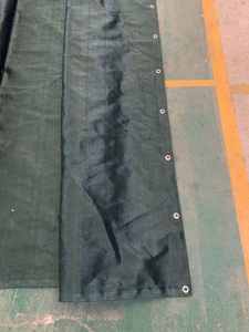 Filet d'ombrage tissé en PEHD ignifuge, direct usine, taux d'ombrage 90%, en stock, 180g/m², noir, vert, jaune, marque DM, carré - Product Image 4