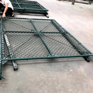 Malla de alambre galvanizado de eslabones de cadena y malla de diamante para cercas de carreteras, barreras ferroviarias, protección de taludes y ranchos, resistente a la corrosión por pulverización de sal 1000H - Product Image 3