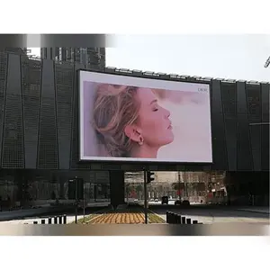 P10 가로대 구조 탑재 된 Led 디스플레이 패널 Para Pantallas De Publicidad Led 스크린 디지털 광고 Led 비디오 벽