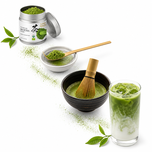 Matcha Orgánico de Calidad Culinaria Uji, Té Verde Natural Cultivado en Sombra, Bolsa Reutilizable a Granel para Uso en la Industria Alimentaria - Product Image 4