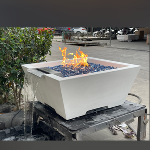 Cuenco de <span class=keywords><strong>fuego</strong></span> y <span class=keywords><strong>agua</strong></span> para piscina con cascada y control remoto - Product Image 5
