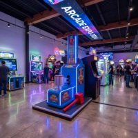 Machine de jeu d'arcade à monnayeur, testeur de force à marteau, modèle High Striker, avec système de rédemption, direct usine