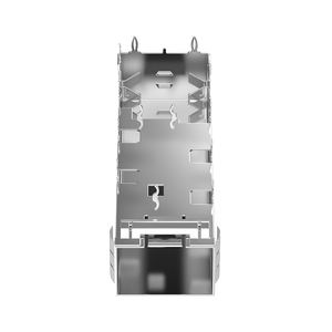 U77-E16E8-2001 Amphenol Compatible à travers le trou <span class=keywords><strong>1</strong></span> Port Press-Fit SFP + Cage avec dissipateur de chaleur - Product Image 5