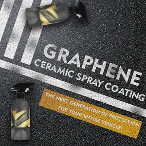 Hoge Kwaliteit Populaire 10H Grafeen Keramische Spray Coating Carwash Voor Exterieur En Interieur Glans Verfset