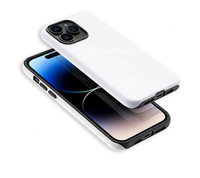 Étui de téléphone en TPU double couche pour iPhone 18 Pro, sublimation 3D, 2 en 1, étui pour iPhone 18 Pro Max
