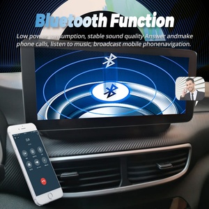 Radio para Auto Android 13 de 12.3 Pulgadas para Hyundai Tucson 2019 2020, Reproductor Multimedia, Navegación GPS, Carplay, Pantalla Táctil QLED, Estéreo para Auto - Product Image 4