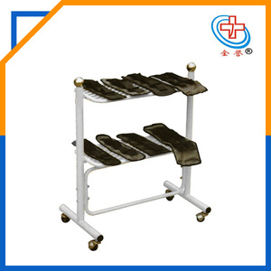 Soporte para sacos de arena Jin Yu con ruedas, equipo de rehabilitación de cuerpo completo ajustable, blanco YOU-SHD-2 - Product Image 4