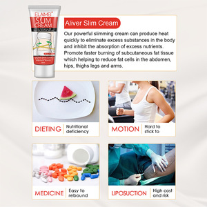 Crema caliente orgánica ELAIMEI para adelgazar rápidamente, crema anticelulítica, crema adelgazante para abdomen, muslos, brazos, cintura, moldeadora corporal - Product Image 4