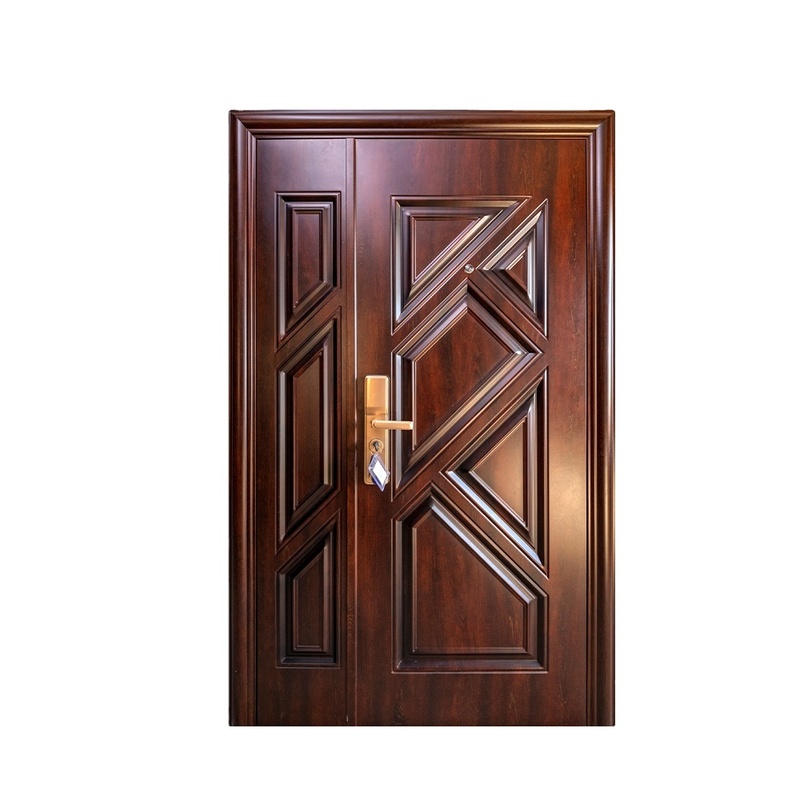Security Steel Metal Front Entry Door