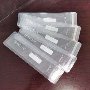 <strong>Personalised</strong> Clear Transparent <strong>Pe</strong> Pet Sachet Strip Custom Zipper Poly Packaging <strong>Bag</strong> for Ice Cream Liquid Freezer Popsicle - Product Image 2