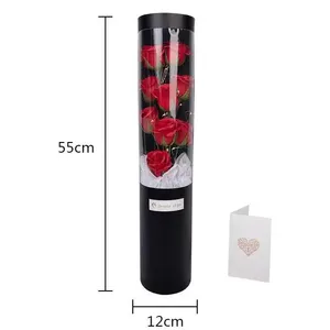 Confezione Regalo per San Valentino e Festa della Mamma, Bouquet di Sapone, Scatola Regalo con Fiori Artificiali Mozzafiato - Product Image 2