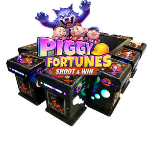 Machine de jeu de pêche à pièces avec écran de 86 pouces, très rentable sur le marché américain, avec Ocean King 4 Piggy Fortunes pour 10 joueurs - Product Image 1