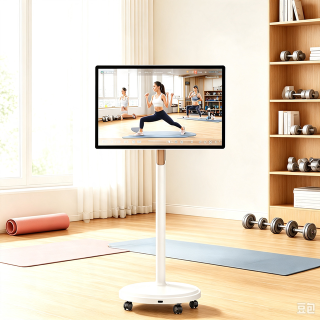 21.5 23.8 27 32 Inch Mobile Smart Screen Live Streaming Machine Android Touch Display Smart Tablet TV with Rotatable Stand
