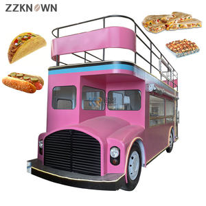 Camion de nourriture mobile à deux étages, chariot de pizza, barbecue, crème glacée, chariot de vente de nourriture, remorque de vente de nourriture à vendre, nouveau modèle de chariot personnalisé - Product Image 1