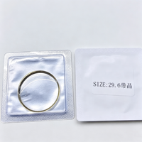 Cubierta de Cristal Acrílico para Reloj Vintage, Varios Tamaños 29.6/30.6/31/31.6/32.8mm, Repuesto de Cristal Redondo para Reloj