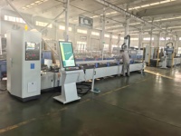 Centre d'usinage CNC 3+1 axes Parker pour profilés aluminium, machine de fraisage et de perçage verticale en métal