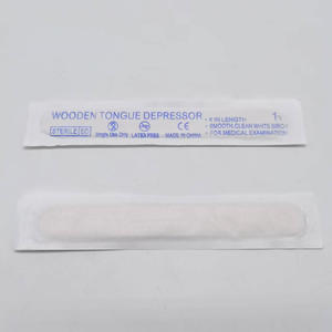 DearGo Wooden Tongue Depressor 6 Inch Sterile <b>Single</b> Use For Medical Examination Made In China - Product Image 4