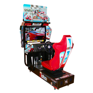 32-Inch High-Definition Dynamic Racing Video <b>Arcade</b> Driving Metal Plastic Motion Sensing Large Coin-Operated English - Product Image 6