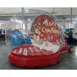 BubbleTent al aire libre inflable Navidad globo de nieve bola inflable publicidad decoración humana globo de nieve para la venta - Product Image 2