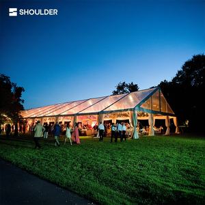 Tente de mariage en PVC pour 100, 300, 500 personnes, tente de fête durable en aluminium, imperméable, élégante, solutions de tente pour événements extérieurs temporaires - Product Image 3