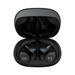 OWS T5 True Wireless Earbuds Nouveau casque TWS pour le voyage sportif avec crochet d'oreille et indicateur de batterie à affichage numérique pour le jeu - Product Image 1