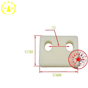 <span class=keywords><strong>Elevador</strong></span> puerta deslizante Mit Subishi Nylon guía zapato puerta <span class=keywords><strong>pies</strong></span> 53*42*12 - Product Image 1