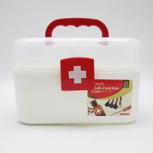 Multi Function Medicine Storage Box With Handle Red Cross Design Home Healthcare <b>Case</b> Made In China - Product Image 1