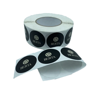 Conception privée imprimée personnalisée autocollant étanche en vinyle auto-adhésif rouleau de papier fabricant logo étiquette autocollants pour bougie utiliser