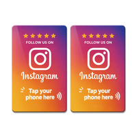 Carte de visite personnalisée avec impression, code QR, puce RFID/NFC, et fonction 'Cliquez pour laisser un commentaire' pour les réseaux sociaux