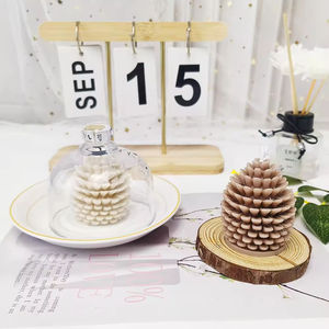 Molde de Silicona para Jabón de Yeso con Forma de Piña de Pino Navideña, Moldes 3D para Velas Aromáticas de Pino Hechas a Mano, para Manualidades Decorativas - Product Image 6