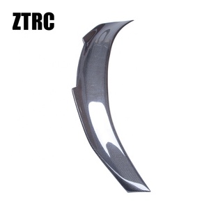 สำหรับ Q50 Q50S Q50L สไตล์ PSM คาร์บอนไฟเบอร์แท้สปอยเลอร์ท้ายรถปีก2013-2024 - Product Image 5