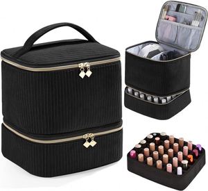 Free Sample Wholesale Large Capacity <b>Makeup</b> Cosmetic Bags & <b>Cases</b> Storage Bag Inner Layer Large Capacity Portable Cosmetic Bag - Product Image 1
