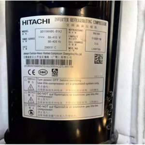 คอมเพรสเซอร์ทำความเย็นอินเวอร์เตอร์ฮิตาชิ รุ่น DD110KHDG D1Y2 D1Y6 DD110DHDG D1S2 R410A ระบบทำความเย็นและความร้อน - Product Image 5