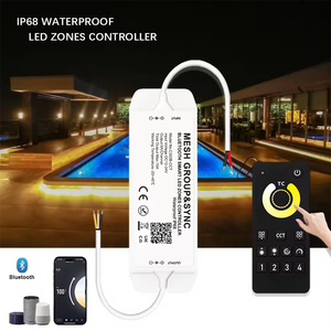รีโมตคอนโทรล4โซนกันน้ำ IP68 C302B รีโมตคอนโทรล CCT ซิงค์ Tuya ตัวควบคุมโครงการ<span class=keywords><strong>ส</strong></span>ระว่ายน้ำอัจฉริยะ - Product Image 1