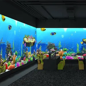 Interactive Wall Projection Game Park Indoor Amusement Park Games : Chariot Interactive Graffiti Wall Projection Games For Kids.