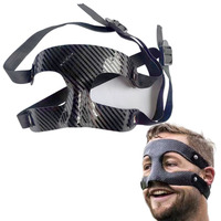Masque de basket-ball avec rembourrage Protection du nez Football Ma sk
