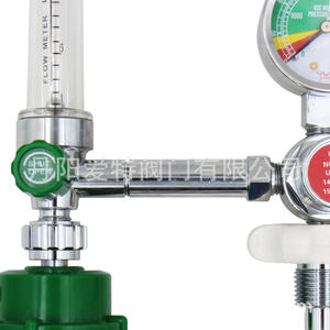 Aite Home Use Standard Oxygen Inhaler with Pressure Regulator <b>Humidifier</b> Bottle Oxygen Gauge Valves - Product Image 3