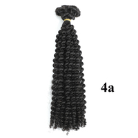 Cheveux humains bruts en vrac sans trame pour tresses, extensions afro crépues, cheveux naturels noirs bruts pour tressage, torsades et locks