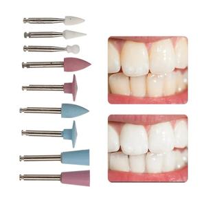 9 cái nha khoa Composite đánh bóng burs Kit <span class=keywords><strong>ra</strong></span> 0309 điện nguồn điện cho tốc độ thấp tay khoan - Product Image 6