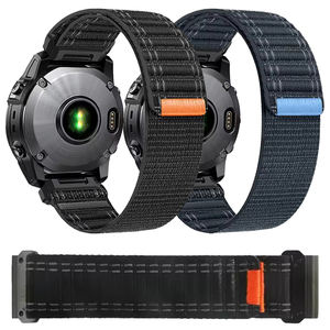 Correa de Nailon QuickFit de 22 mm y 26 mm para Garmin Tactix 7 Pro AMOLED Delta <span class=keywords><strong>Bravo</strong></span>, Correa para Garmin Quatix 7 Pro 7X 6 5 3, Correa de Reloj Suave - Product Image 1