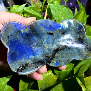 Vente en gros de cristaux de guérison naturels de haute qualité, artisanat élégant en labradorite, bol de forme libre pour la décoration de la maison - Product Image 3