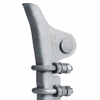 Tension souche pince câble ligne électrique aérienne raccord T-boulon pince en alliage d'aluminium haute qualité meilleur prix