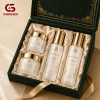 Cosmétique Ambre à Épaule Plate 20ml 30ml 40ml 50ml 80ml 100ml 120ml Vaporisateur à Brume Noire/Lotion pour le Corps Bouteille en Verre