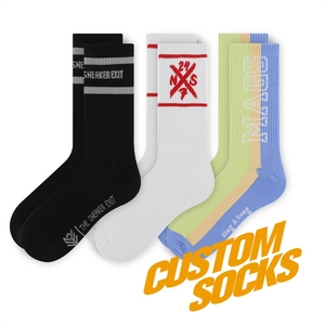 Calzini Casual alla Moda con Motivo Graffiti, Traspiranti, Colore Personalizzabile, Unisex, Autunnali, Vendita all'Ingrosso per Coppie - Product Image 1
